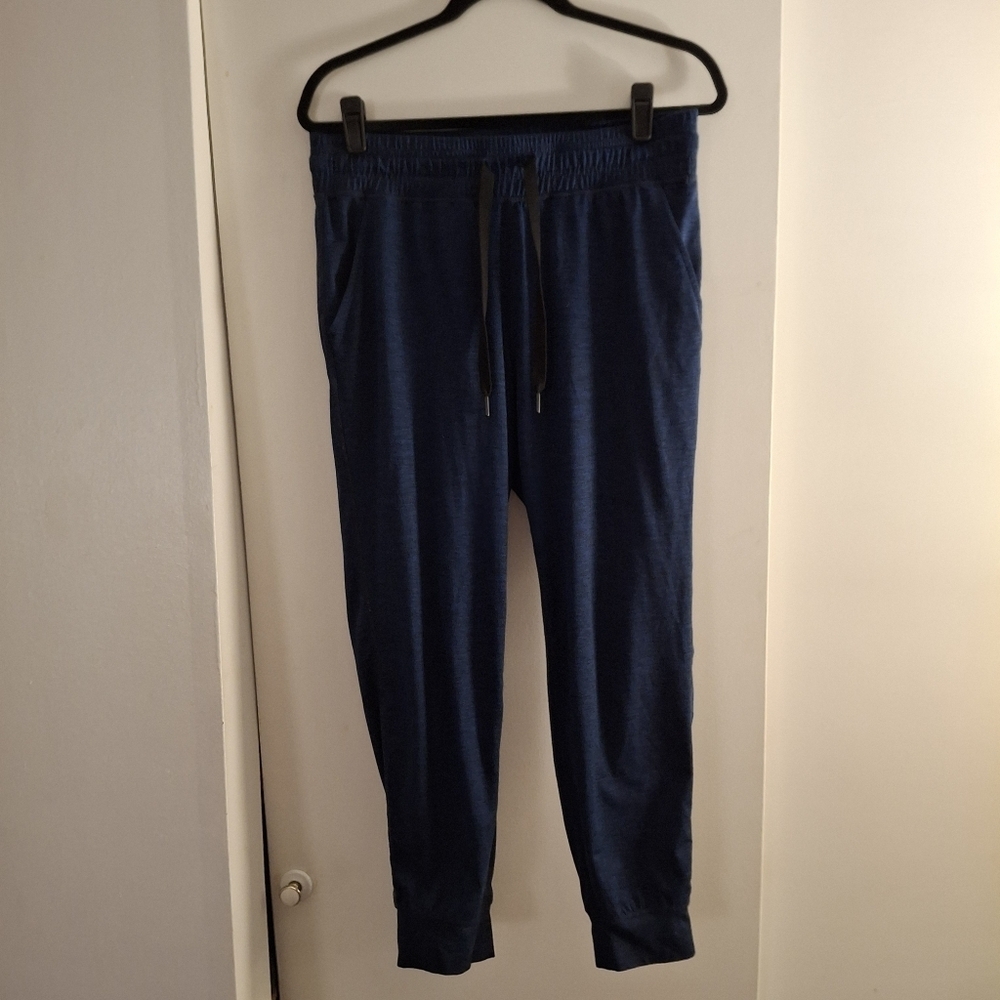 Amazon Essentials Women's Blue And Black Jogger Pants